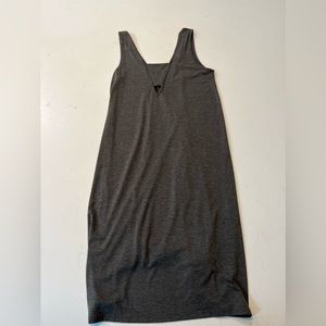 Never been worn gray midi dress size large